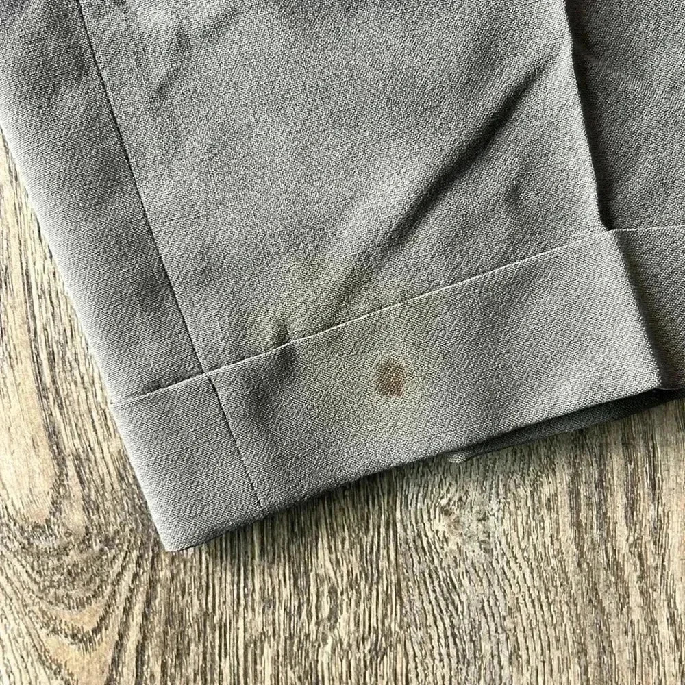 Hugo Boss Pants Gray Lopez Dress Pants Size 34 Office Work Slacks Virgin Wool - Picture 3 of 10